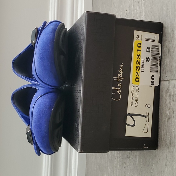 Cole Haan blue suede flats - Picture 6 of 8